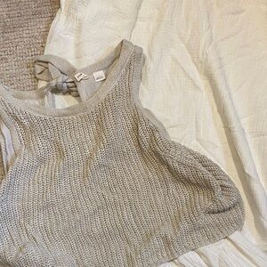 Moth Beige Knit Maxi Dress